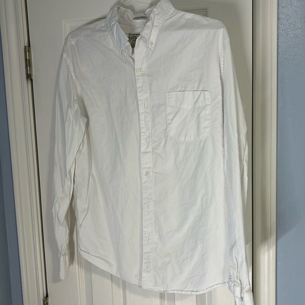 J Crew Secret Wash Button Down Shirt
